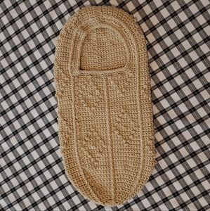 Crochet Baby Cocoon Photo Prop NEW